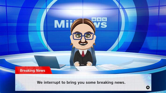 Mii News breaking news scene